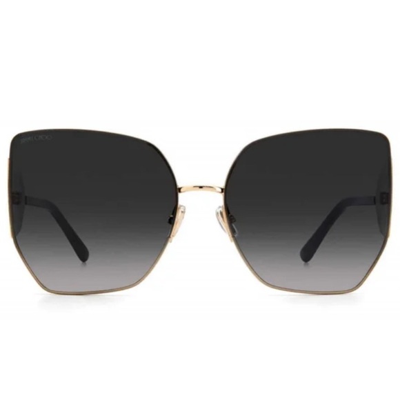 NEW Jimmy Choo Black Sunglasses Elegant Accessories - Picture 5 of 13